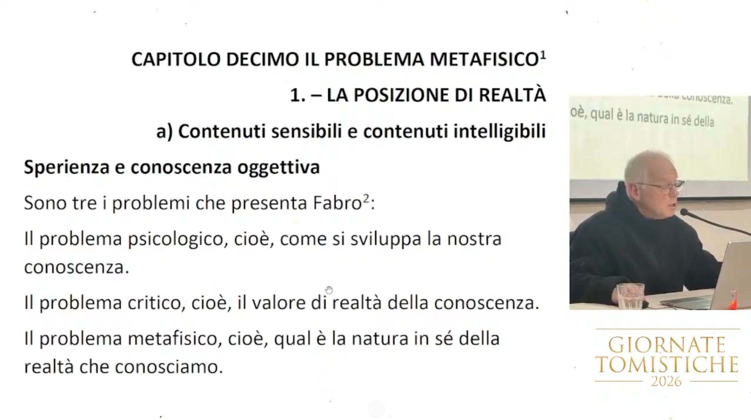 Featured image for “El problema metafísico del conocimiento – P. Pablo Rossi”